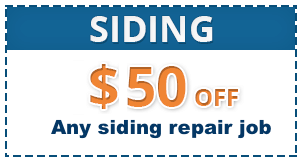 siding repair coupon